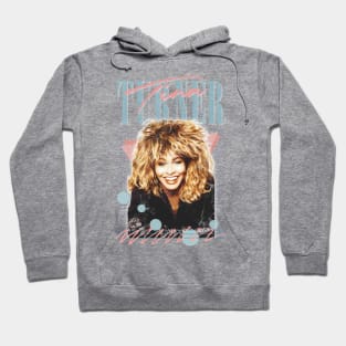 Tina Turner // 80s Style Retro Fan Art Design Hoodie